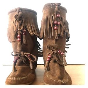 Boho Minnetonka Boots